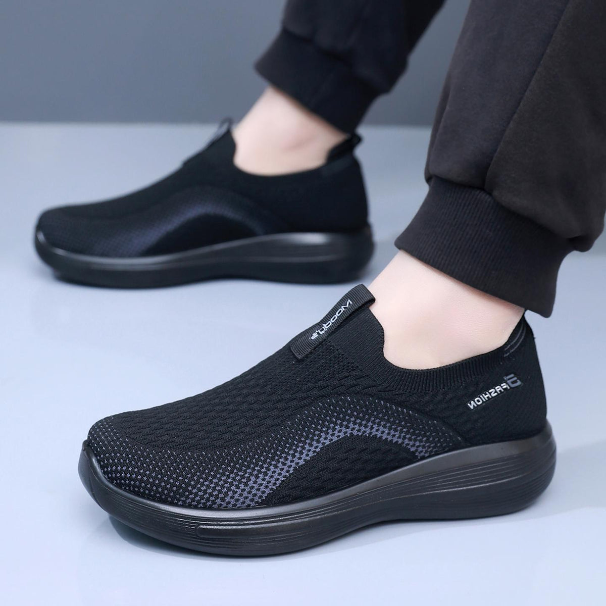 Zapatillas de caminar para hombre de alta elasticidad