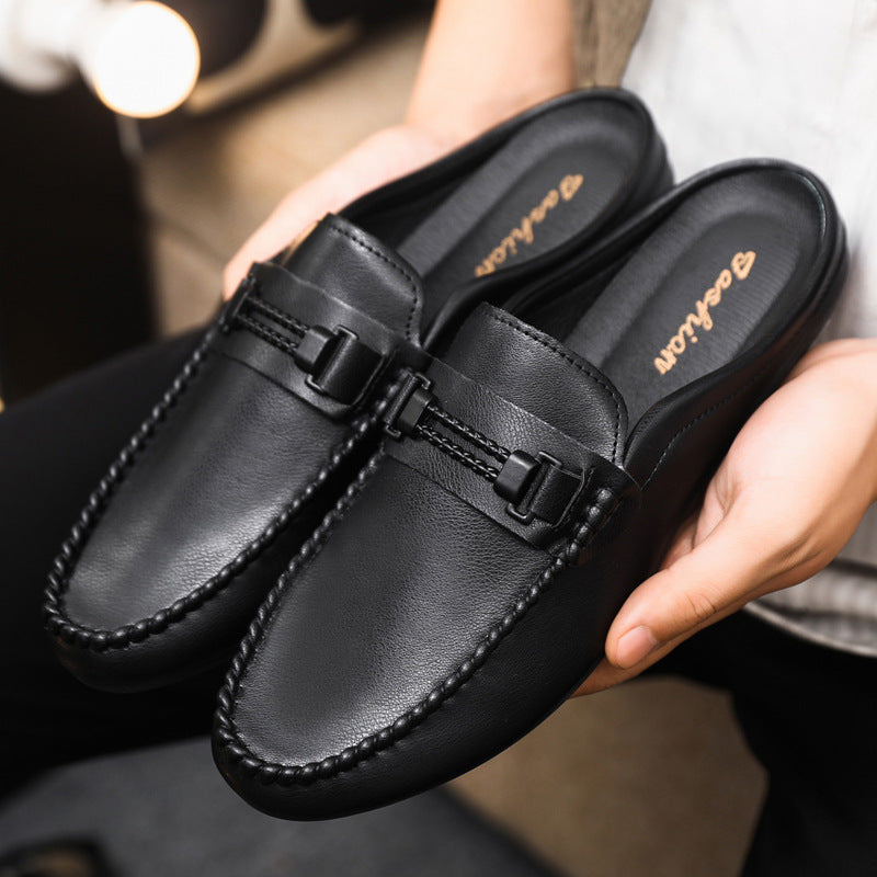 Pantuflas sin talón para hombre