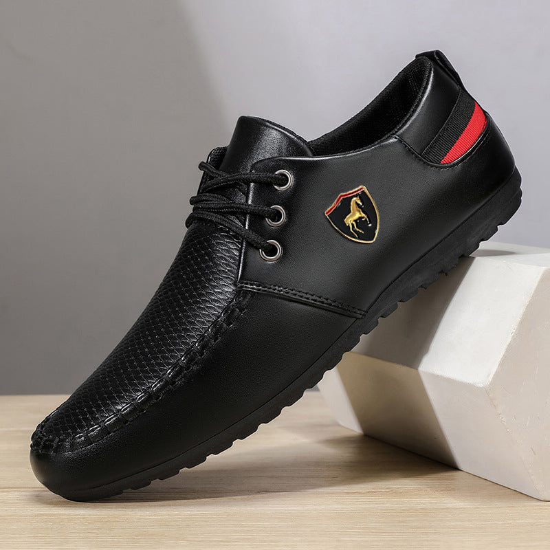 Zapatos de hombre de pelo de potro