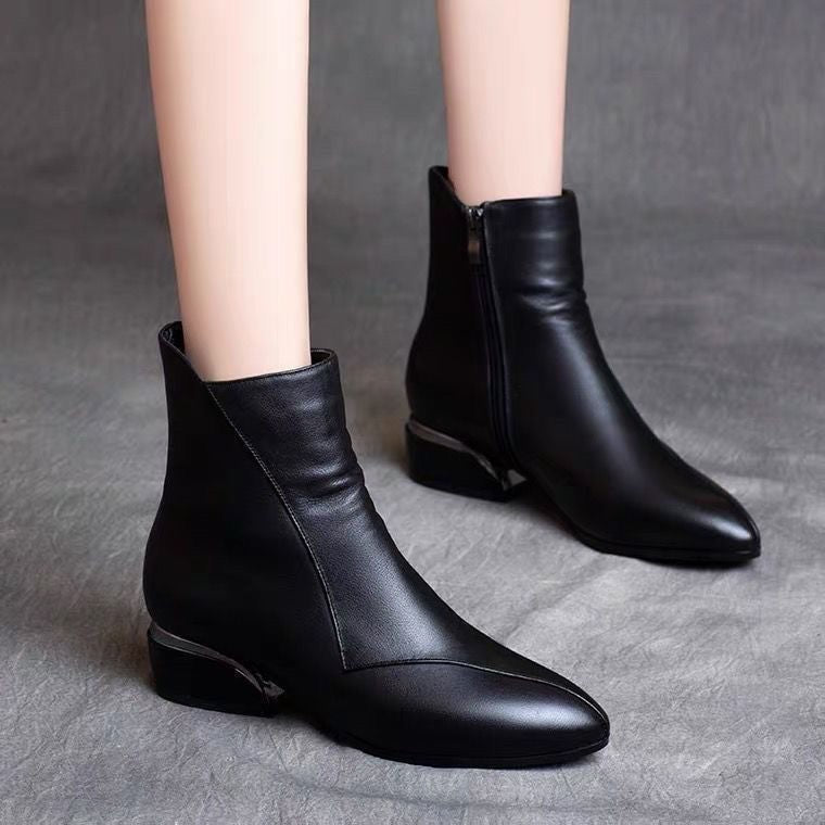 (puntiagudo)Botas de mujer de tacón alto