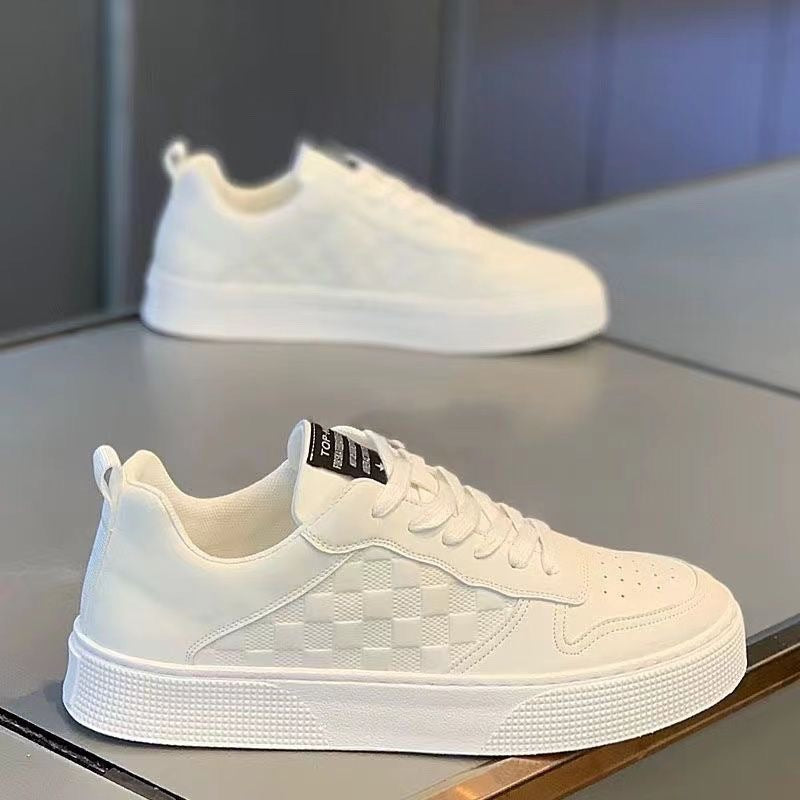 Zapatillas blancas transpirables para hombre
