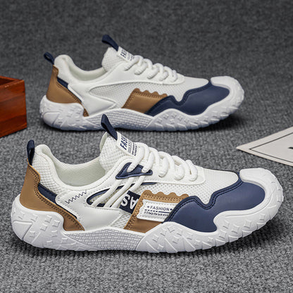 Zapatillas de malla transpirable con suela blanda