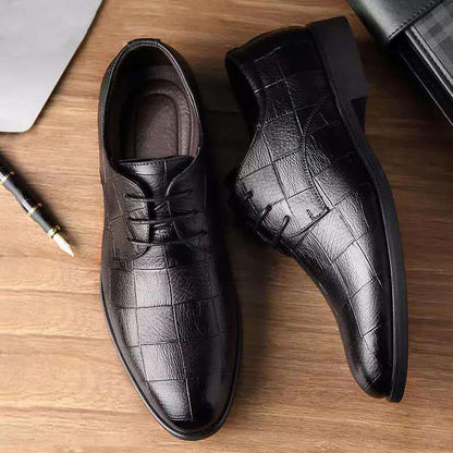 Zapatos a cuadros de tallas grandes para hombre