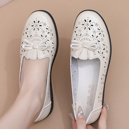 Sandalias con aberturas para mujer