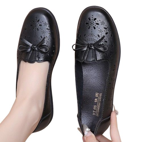 Sandalias con aberturas para mujer
