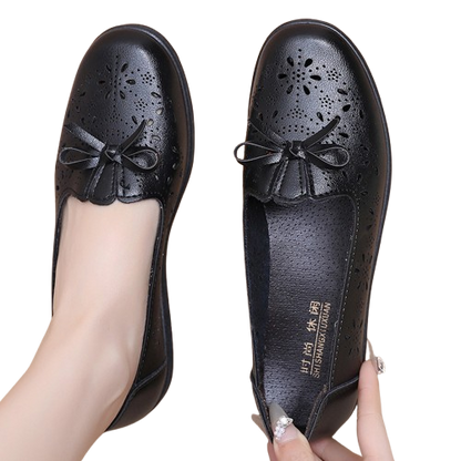 Sandalias con aberturas para mujer