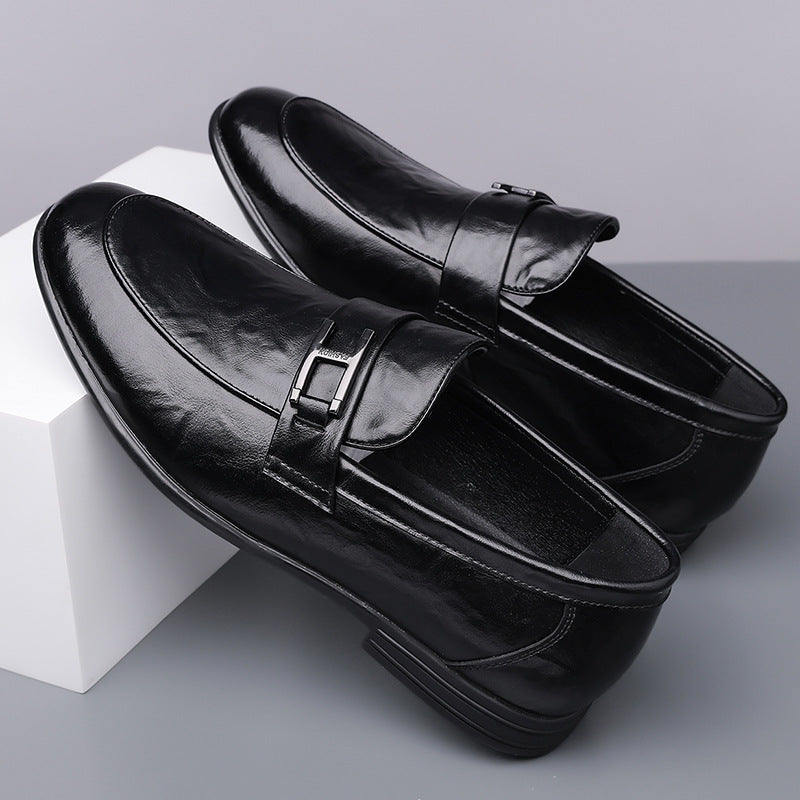 Mocasines de cuero para conducir para hombre