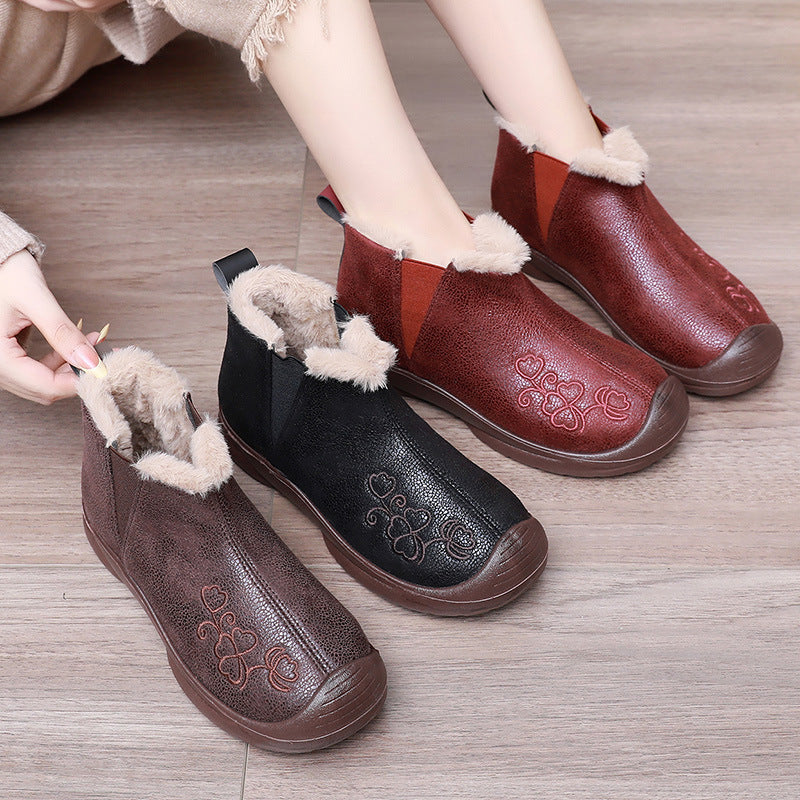 Botas de nieve suaves de invierno nuevas