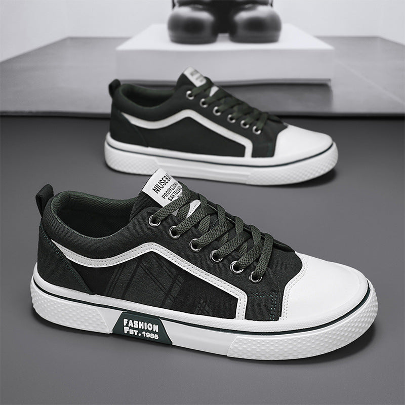Zapatillas de lona de tallas grandes para hombre