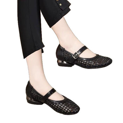 Zapatos con aberturas para mujer