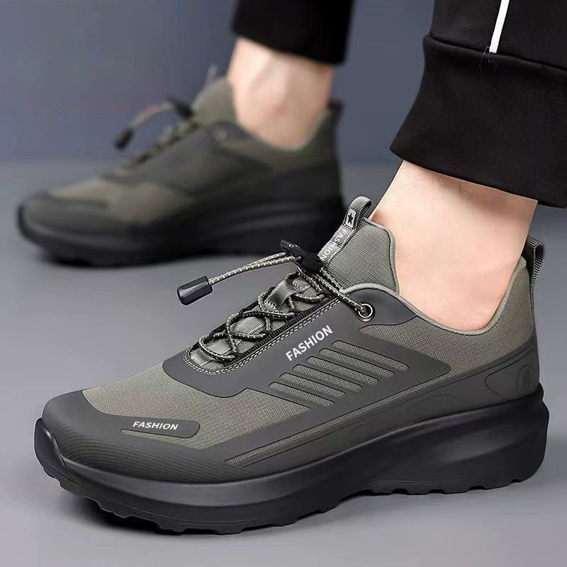 Zapatillas deportivas antideslizantes para hombre para actividades al aire libre.