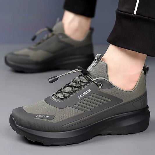 Zapatillas deportivas antideslizantes para hombre para actividades al aire libre.