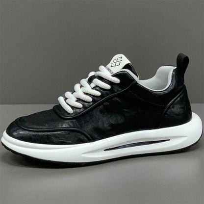 Zapatillas para hombre de suela gruesa, antideslizante y suave