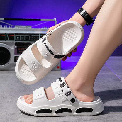 Sandalias doble uso hombre suela gruesa