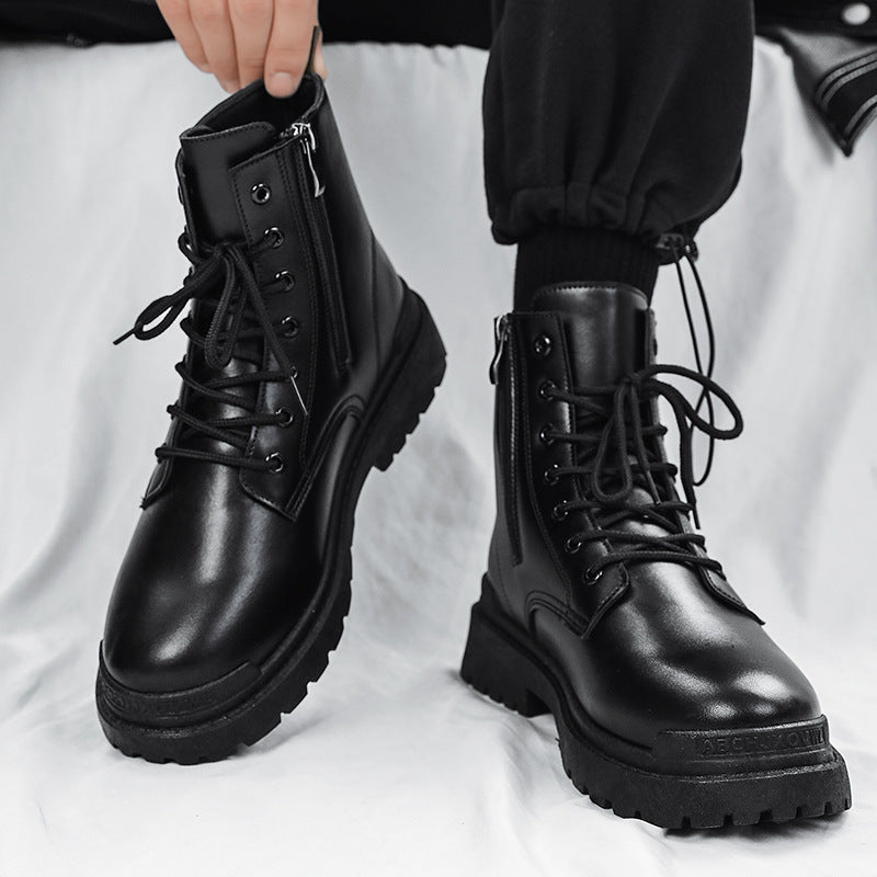 Botas de trabajo con cremallera