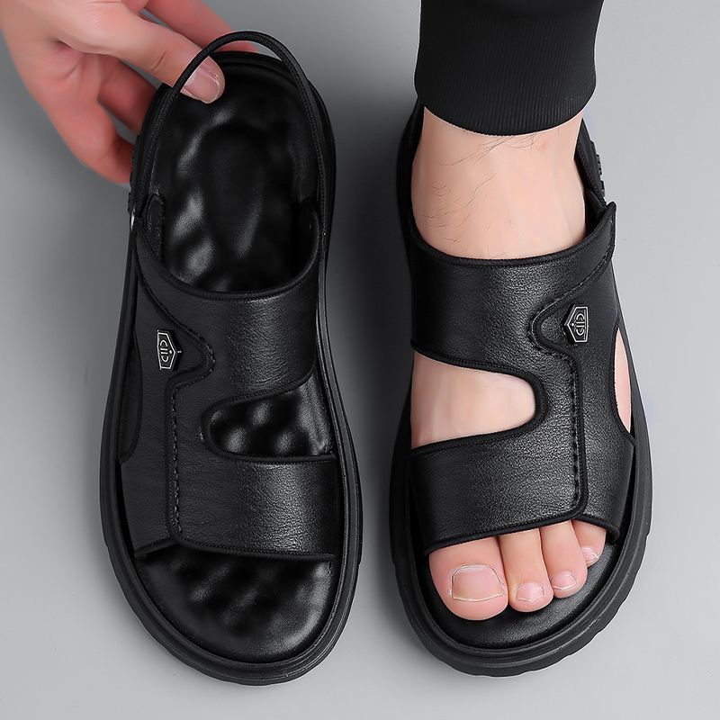 Sandalias para hombre transpirables, antideslizantes y de suela blanda