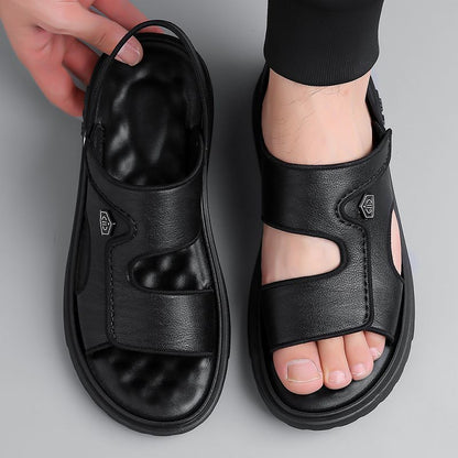 Sandalias para hombre transpirables, antideslizantes y de suela blanda