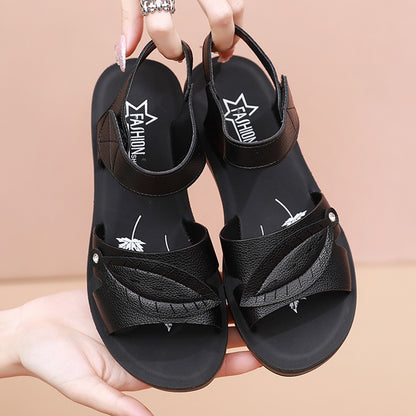 Sandalias de hojas para mujer
