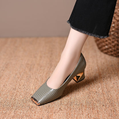 Zapatos planos de corte bajo para mujer