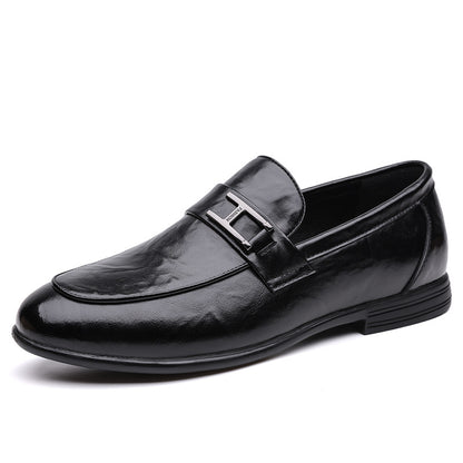 Mocasines de cuero para conducir para hombre