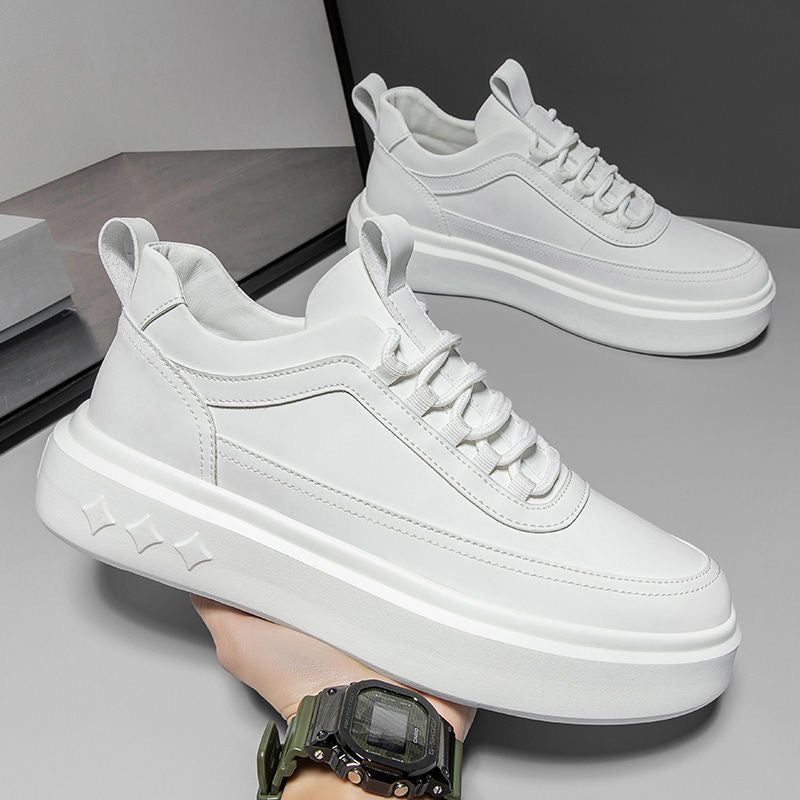 Zapatos casuales con suelas ocultas para aumentar la estatura