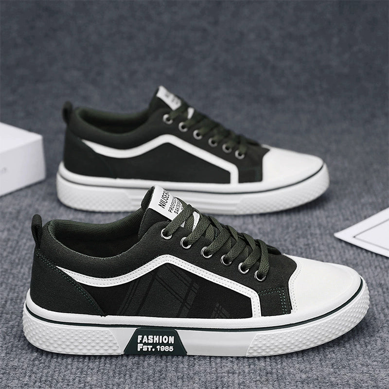 Zapatillas de lona de tallas grandes para hombre