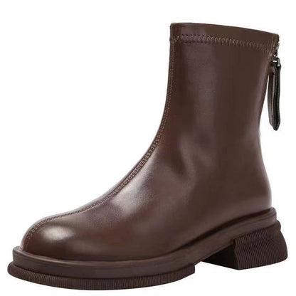 Botines con plataforma y elasticidad que aumentan la altura