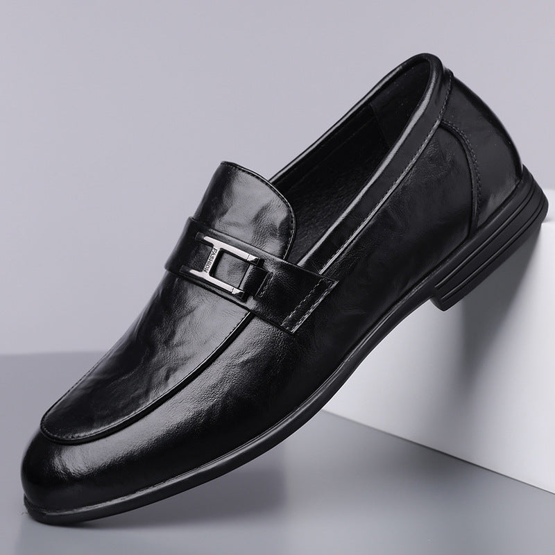 Mocasines de cuero para conducir para hombre