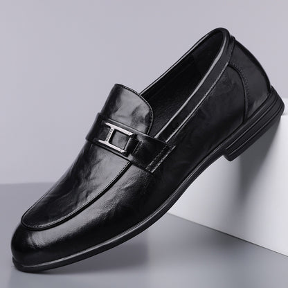 Mocasines de cuero para conducir para hombre