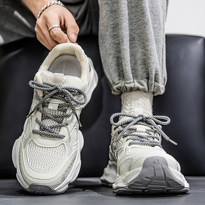 Zapatillas casuales de running estilo «papá» para hombre