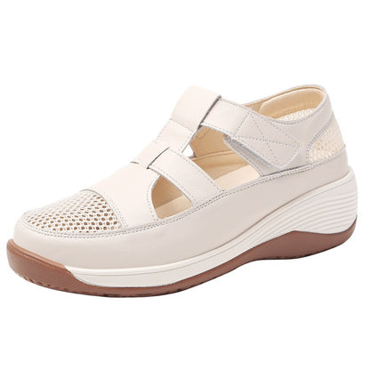 Zuecos de velcro para mujer