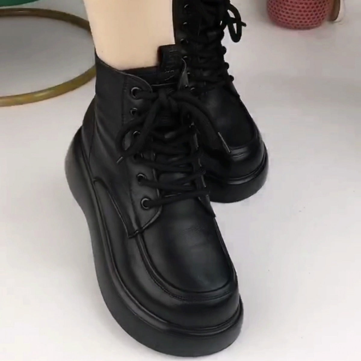Botas de nieve de lana de invierno
