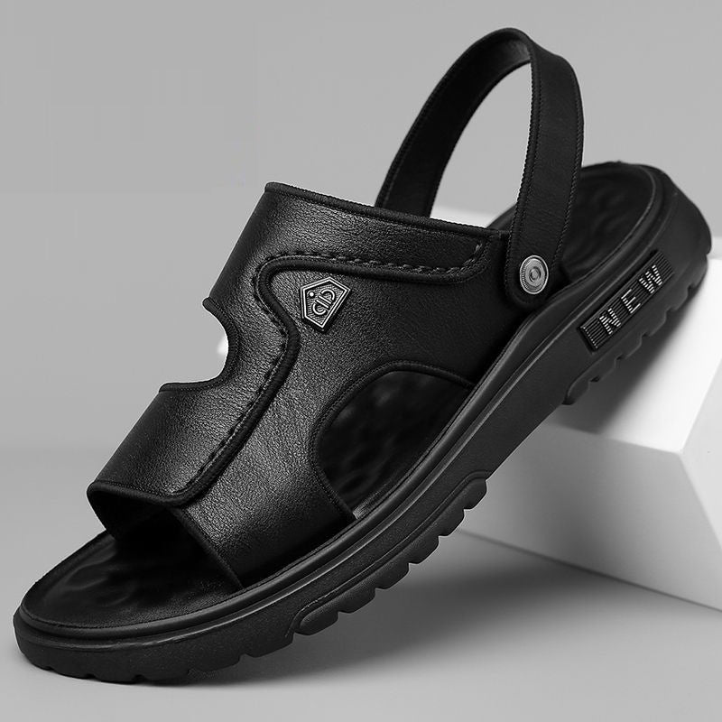 Sandalias para hombre transpirables, antideslizantes y de suela blanda