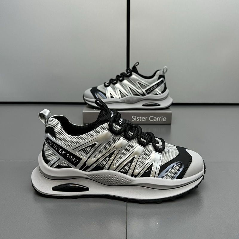Zapatos de plataforma cómodos para hombre que aumentan la estatura