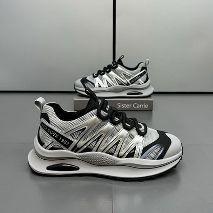 Zapatos de plataforma cómodos para hombre que aumentan la estatura