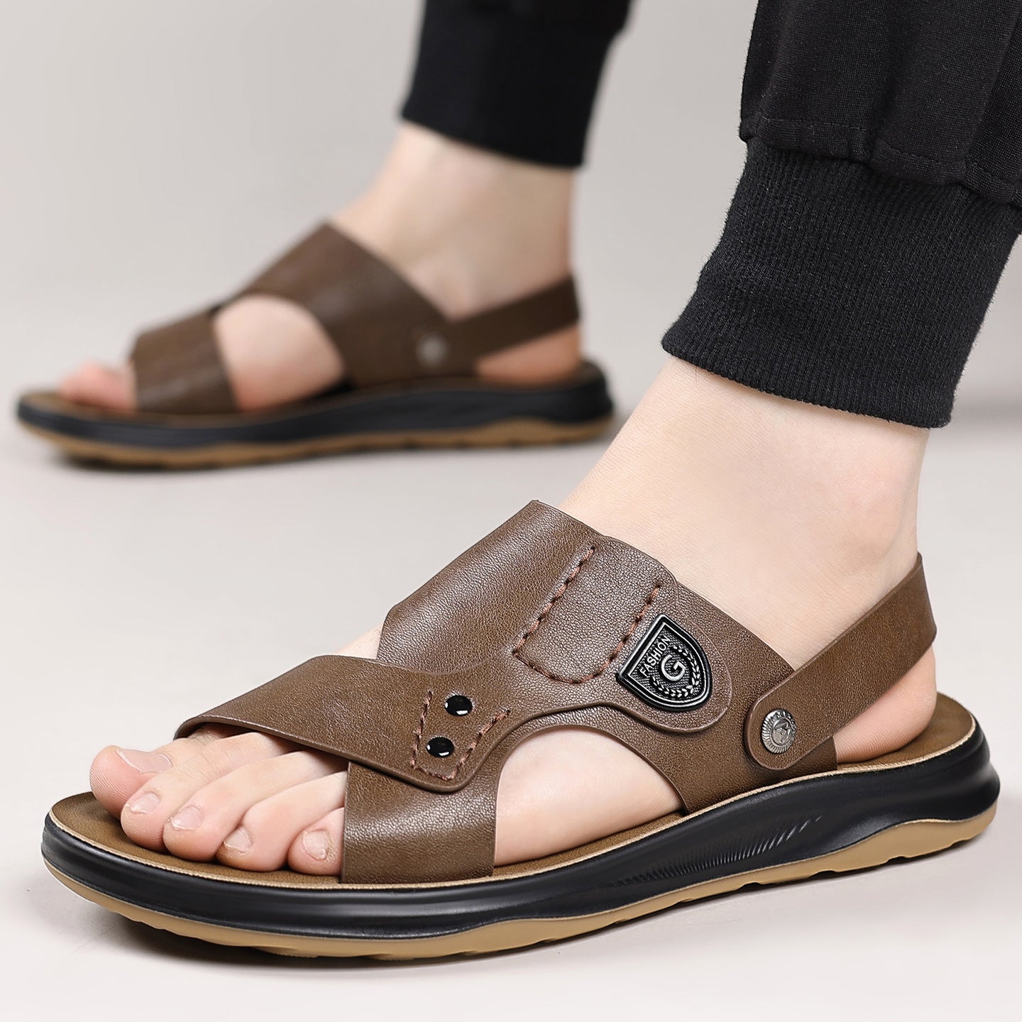 Sandalias de verano versátiles para hombre