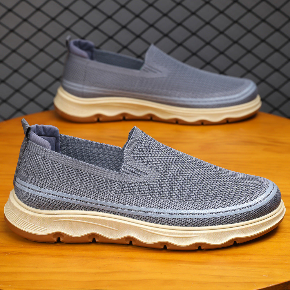 ✨Malla transpirable✨Zapatos sin cordones Flyknit