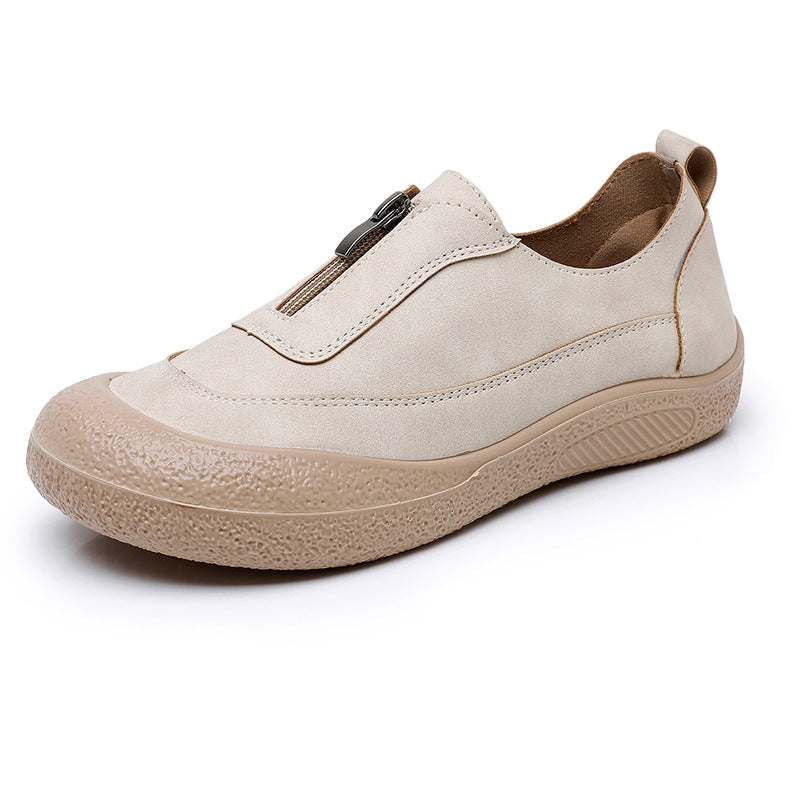 Zapatos ligeros de ante para mujer