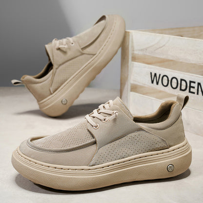 Zapatos de conducir planos y versátiles para hombre