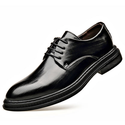 Zapatos de cuero formales para negocios para hombre