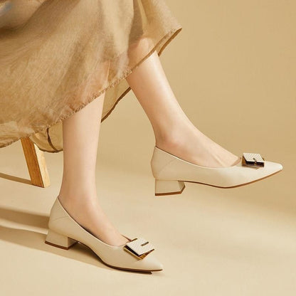 (doble placa de hierro) tacones altos
