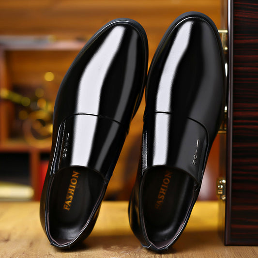 🐂Cuero🐂Zapatos de cuero sin cordones HOT