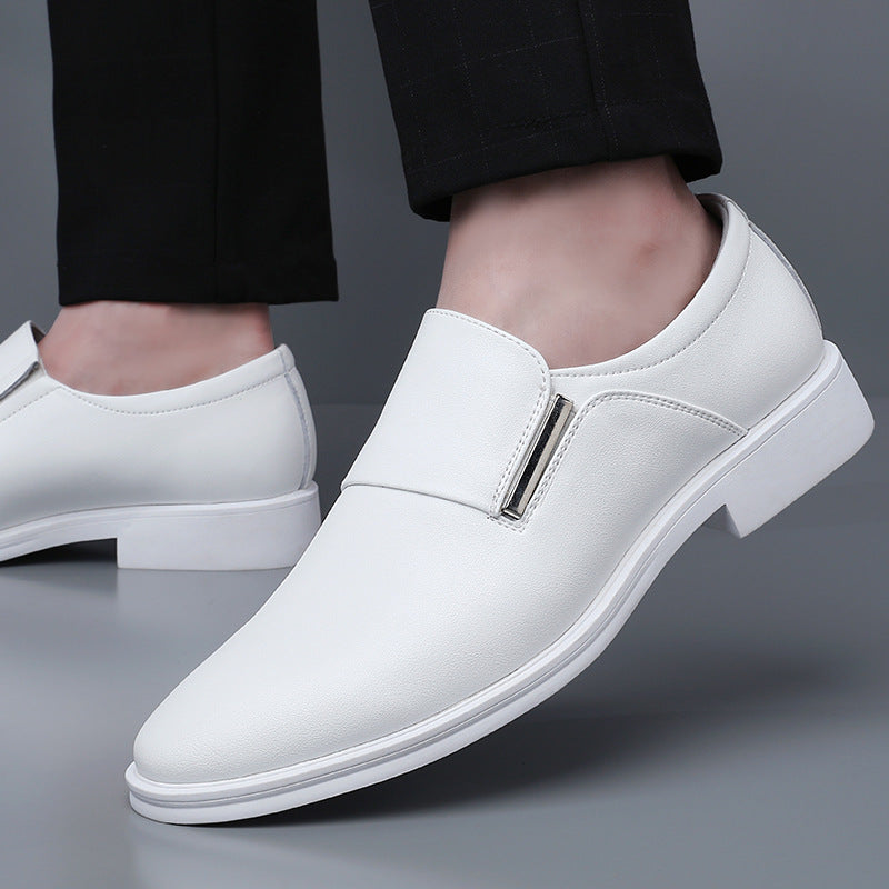 Zapatos de hombre de tacón bajo estilo ejecutivo casual