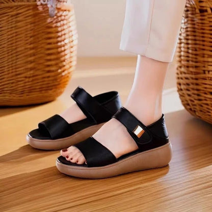 Sandalias planas y antideslizantes para mujer