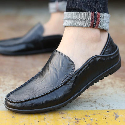Mocasines de conducir sin cordones para hombre