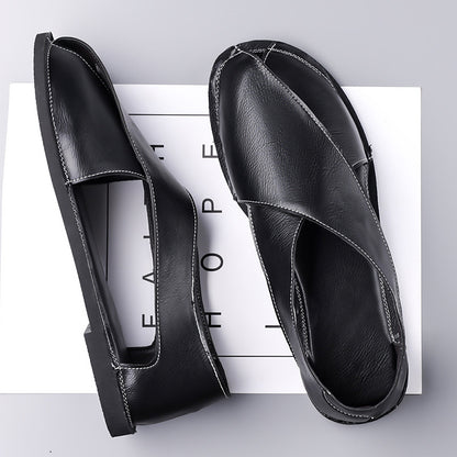 Sandalias retro sin cordones para hombre