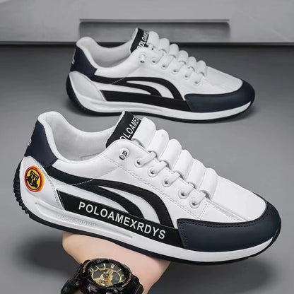 Zapatillas estilo Cortez con bloques de color, cómodas y transpirables.