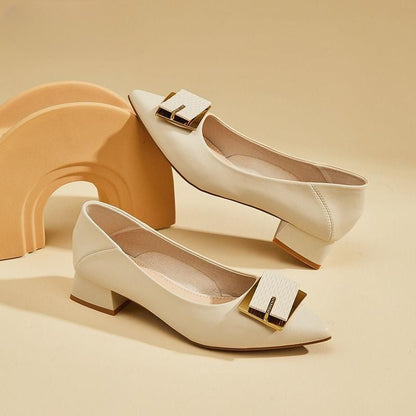 (doble placa de hierro) tacones altos