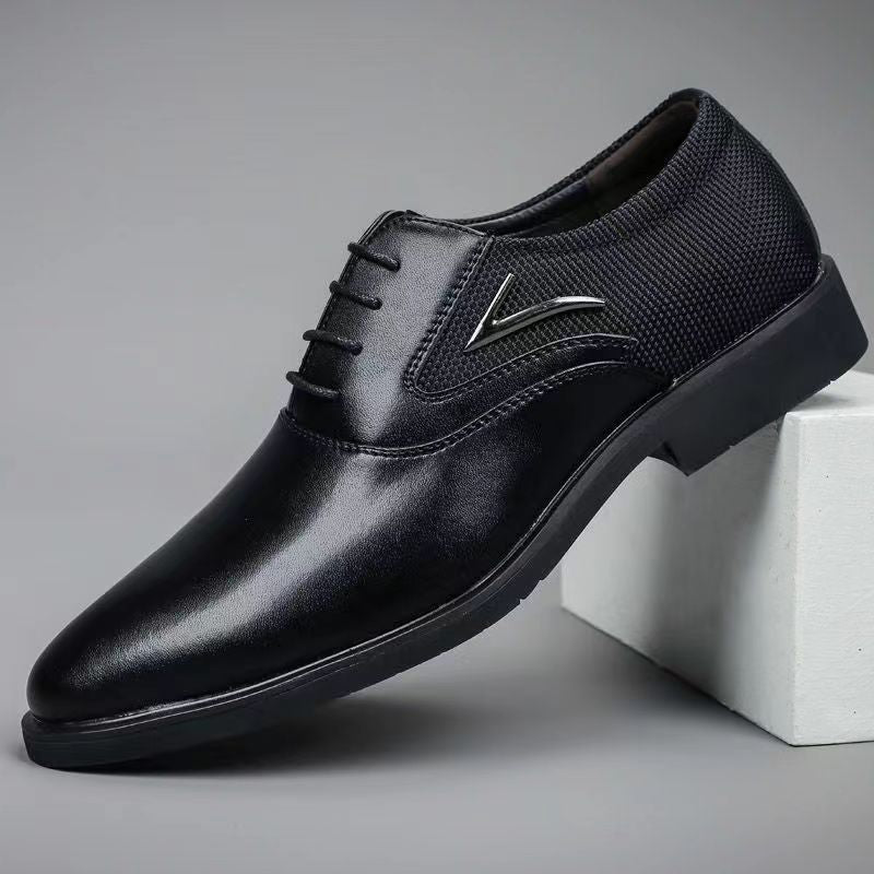 Zapatos slip-on de cuero suave para hombre