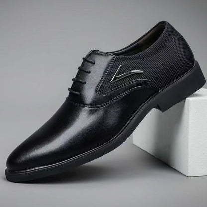 Zapatos slip-on de cuero suave para hombre